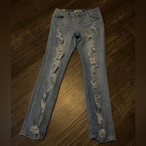 Almost Famous Ripped Jeans